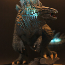 Picture of print of Kaiju lezard king