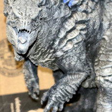 Picture of print of Kaiju lezard king