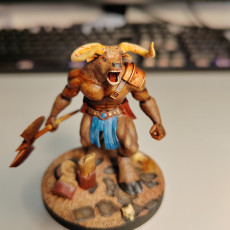 Picture of print of Minotaur Updated