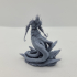 Sea Monster 75mm amd 32mm pre-supported print image