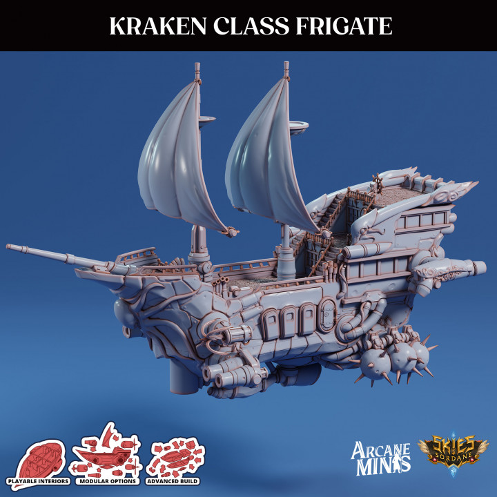 Airship - Kraken Class Frigate's Cover