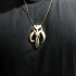 Mandalorian earrings and necklace image