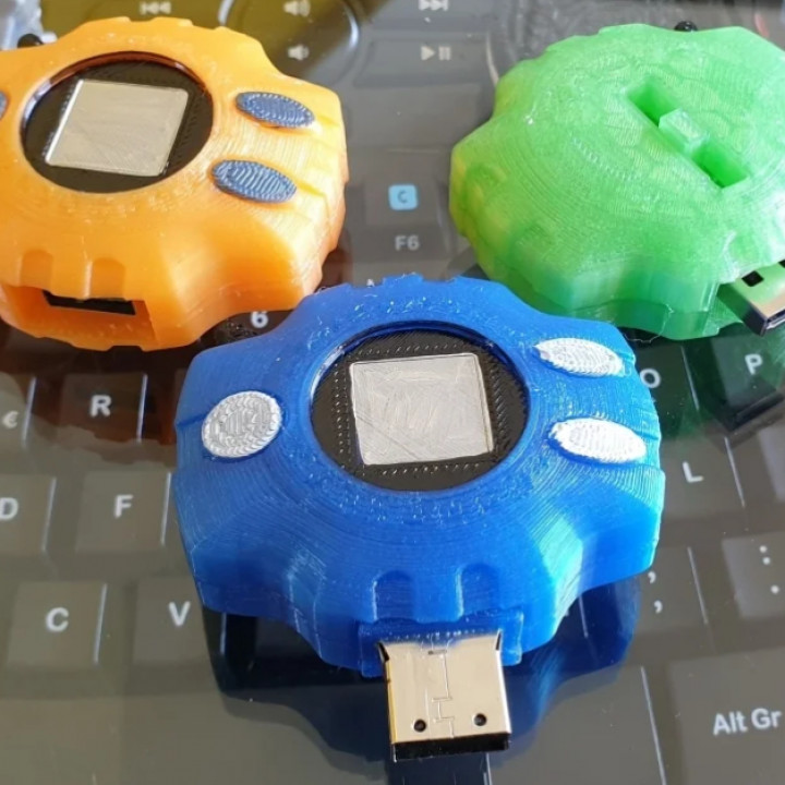 Digimon Digivice Sliding USB Case