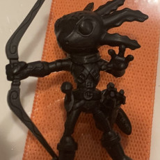 Picture of print of Axolotl Ranger (pre-supported included)