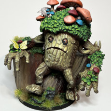 Picture of print of Fungus Infested Treant / Mushroom Tree Giant / Forest & Swamp Guardian