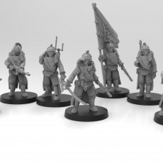 Lunar Auxilia Command Section - Presupported