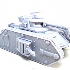 Picture of print of Lunar Auxilia Highwaymen Tank - Presupported