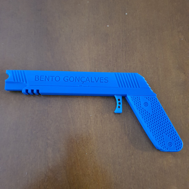 Rubber band gun 2.0 - elastic gun - toy