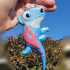 Bruni the salamander bag tag image