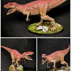 Picture of print of Allosaurus 3 poses