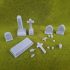 Graveyard Scatter - Tabletop Props (Pre-Supported) image