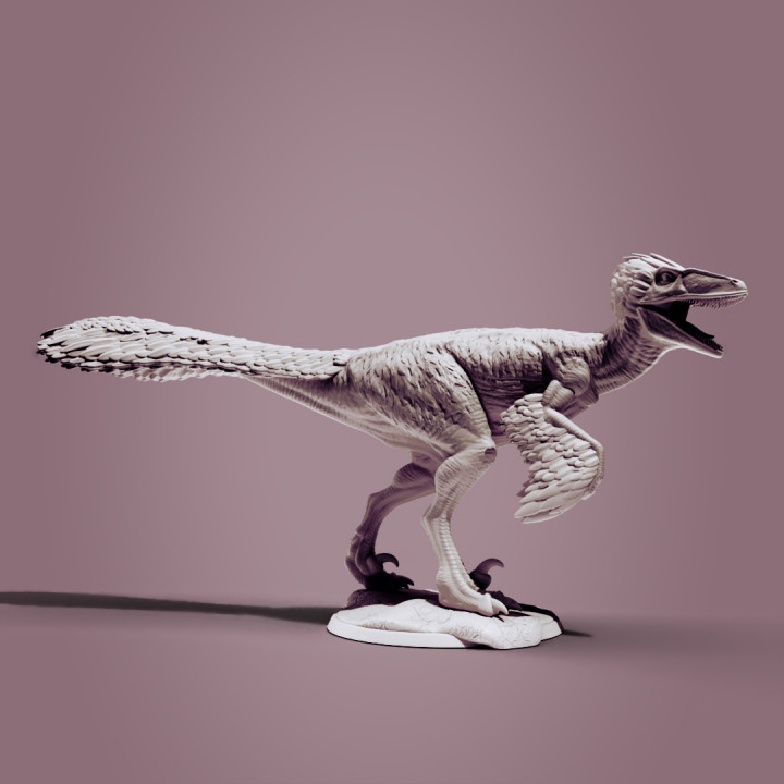 Feathered Utahraptor's Cover