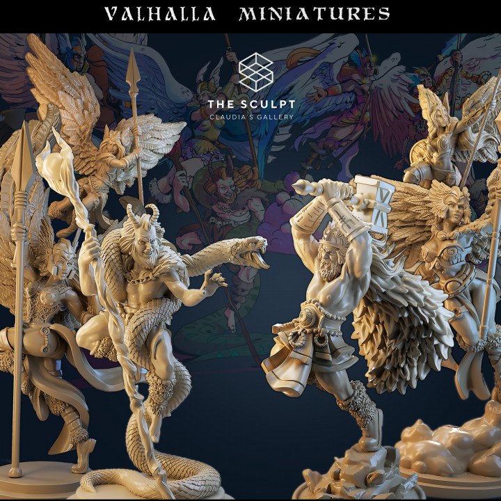 Valhalla 75mm and 32mm - Pledge Manager's Cover