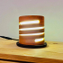 Wooden Spiral Lamp image