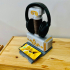 Mjölnir Thor Hammer Headphones Stand with Wireless Charger image