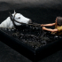 Horse and Boy Sinking Swamp Diorama - Presupported print image