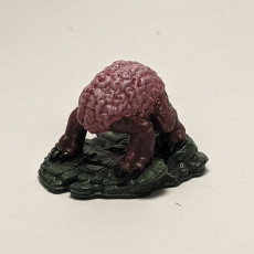 Picture of print of Intellect Crawler Lurking / Mind Devourer / Brain Creeper / Psionic Encounter