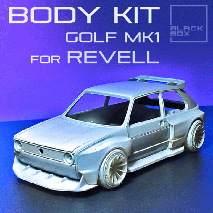 3D file WIDEBODY KIT FOR SKYLINE R34 TAMIYA 1/24 MODELKIT 🛞・Template to  download and 3D print・Cults
