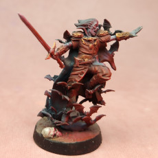 Picture of print of Vampire Lord Attacking [Pre-Supported]