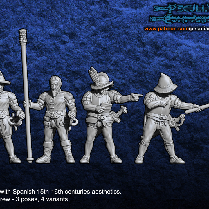 Spaniard Humans - Artillery crew's Cover