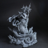 Medusa heroic miniature 32mm and 75mm pre-supported image