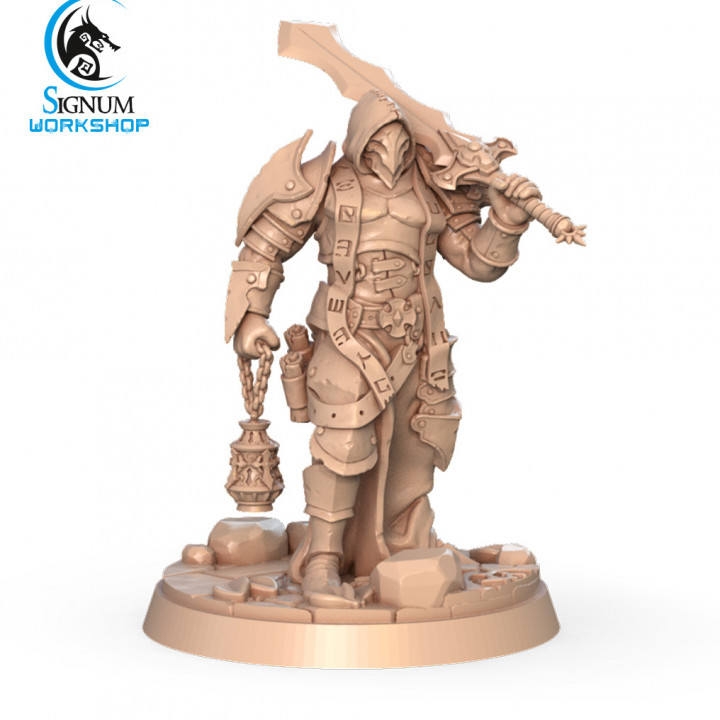 3D Printable Magnus, The Red Inquisitor by Signum Workshop