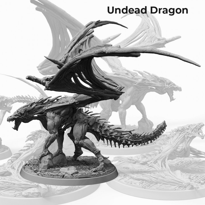 Undead Dragon - Presupported's Cover