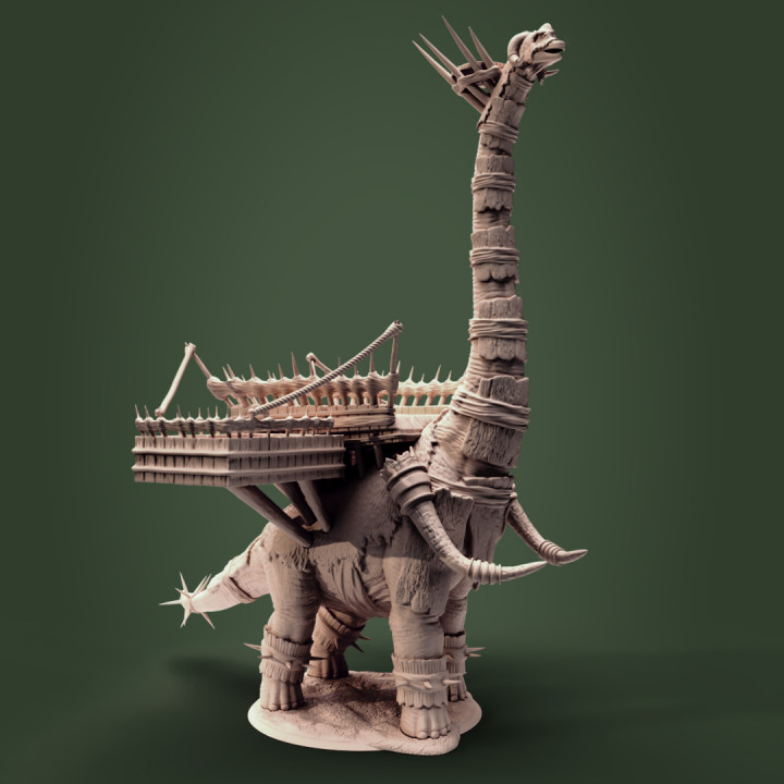 Armoured Brachiosaurus's Cover