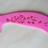 Hair comb with flowers image