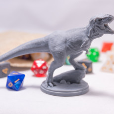 Picture of print of Tyrannosaurus Rex Miniature - Pre-Supported