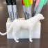 Cheetah pen holder image