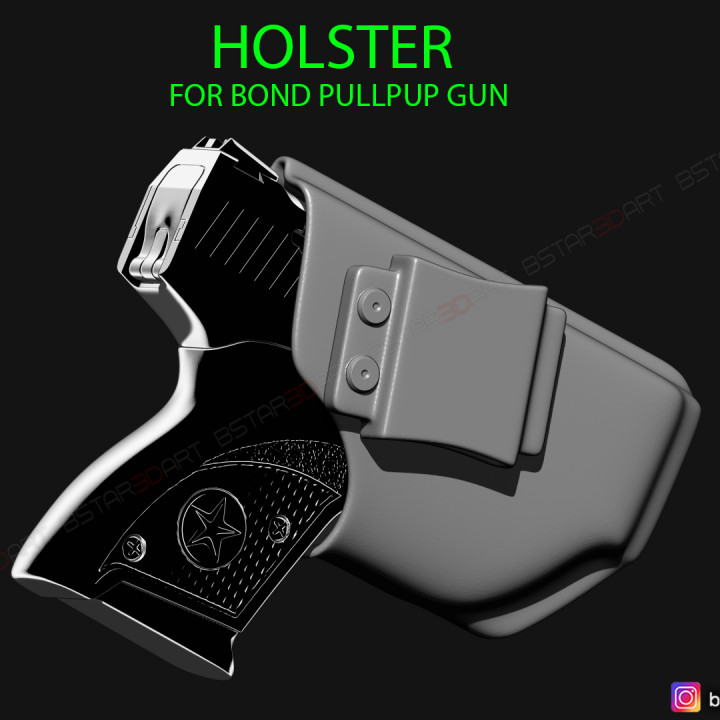 $20.00The Holster for Bond Pullpup Gun 3D print model