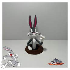 Picture of print of Bugs Bunny