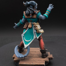 Picture of print of Tiefling Bard