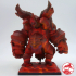Horned Demon of Orcus 2 inch base, 750 mm height Large miniature image