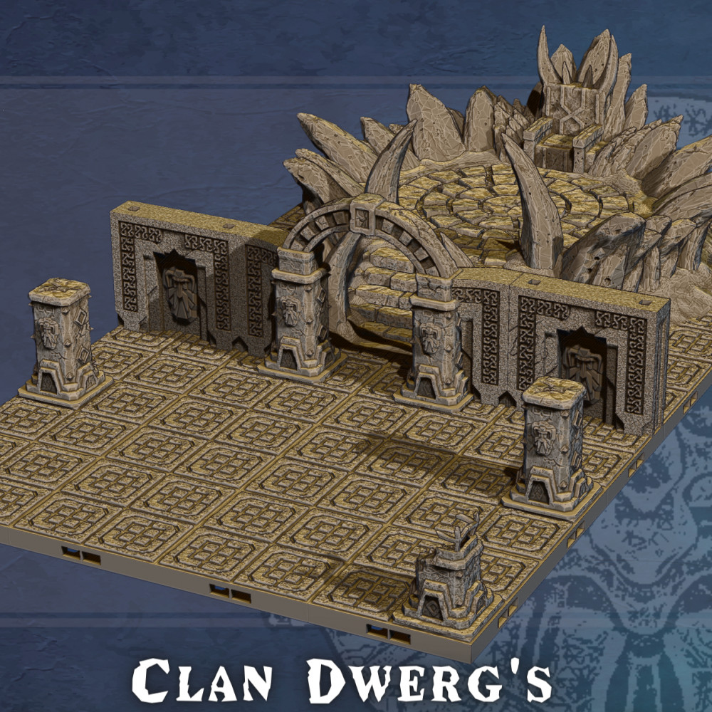 Image of Dwarven Kingdom: Clan Dwerg's Throne of the Second Son
