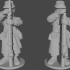 10-15mm American Civil War Infantry in Greatcoats Loading Pose 4 UA-46 image