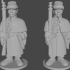 10-15mm American Civil War Infantry in Greatcoats Loading Pose 11 UA-51 image
