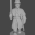 10-15mm American Civil War Officers in Greatcoats Marching with Swords UA-65 image