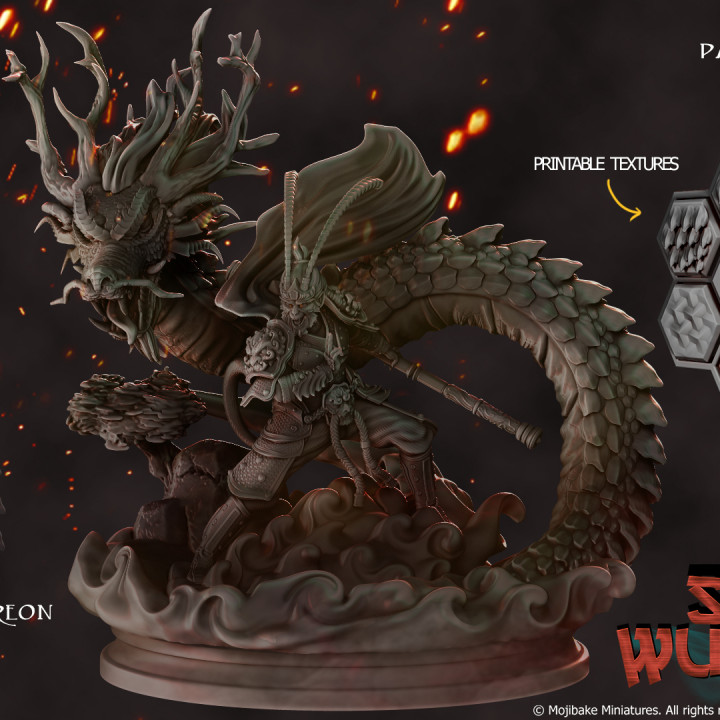 Sun Wukong, The Monkey King Diorama (Pre-supported)'s Cover