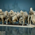 DISCONTINUED - Grail Knights Core Unit - Highlands Miniatures image
