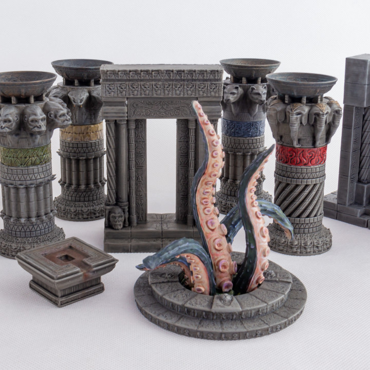 $16.00Temple scenery value pack 14 models