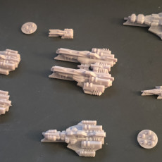 Picture of print of SCI-FI Ships Fleet Pack - Nosterov Covens - Presupported