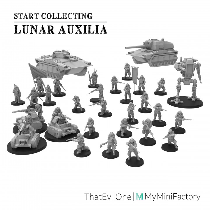 Start Collecting Lunar Auxilia - Presupported's Cover