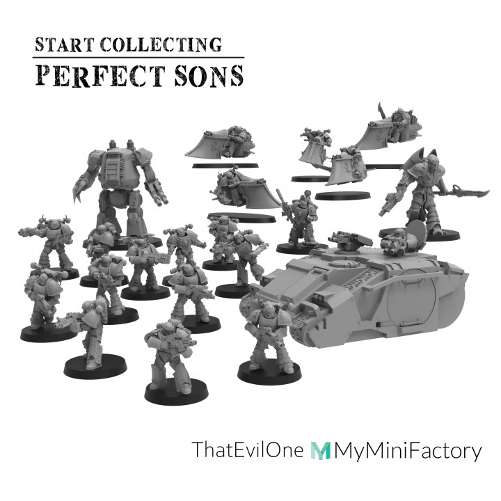 Start Collecting Perfect Sons - Presupported's Cover