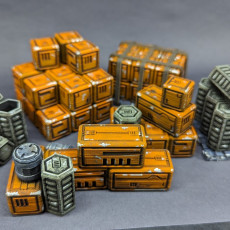 Picture of print of Sci Fi Shipping Crates - Scatter Terrain