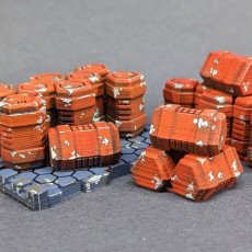 Picture of print of Sci Fi Shipping Crates - Scatter Terrain