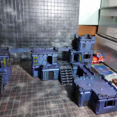 Picture of print of Sci Fi - Modular Buildings set 1