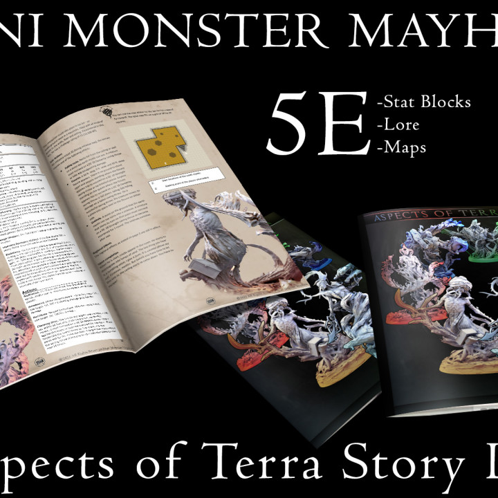 $6.99Aspect of Terra Storyline (Stat Blocks, encounter, lore)