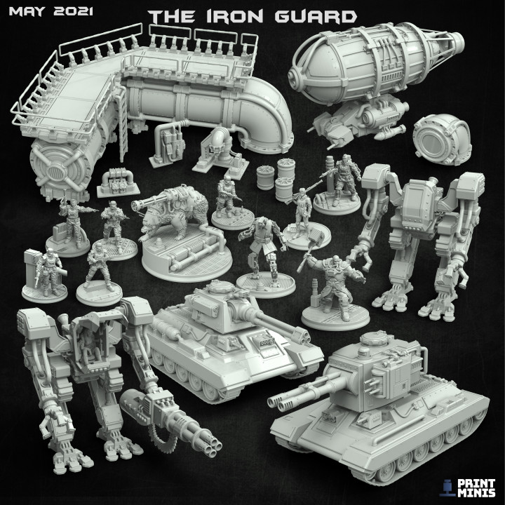 $60.00The Iron Guard Collection - conquer the pipeline for the glory of Kovlova!